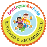 Reviewed and recommended by Best Apps for Kids.com